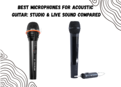 Best Microphones for Acoustic Guitar Studio & Live Sound Compared