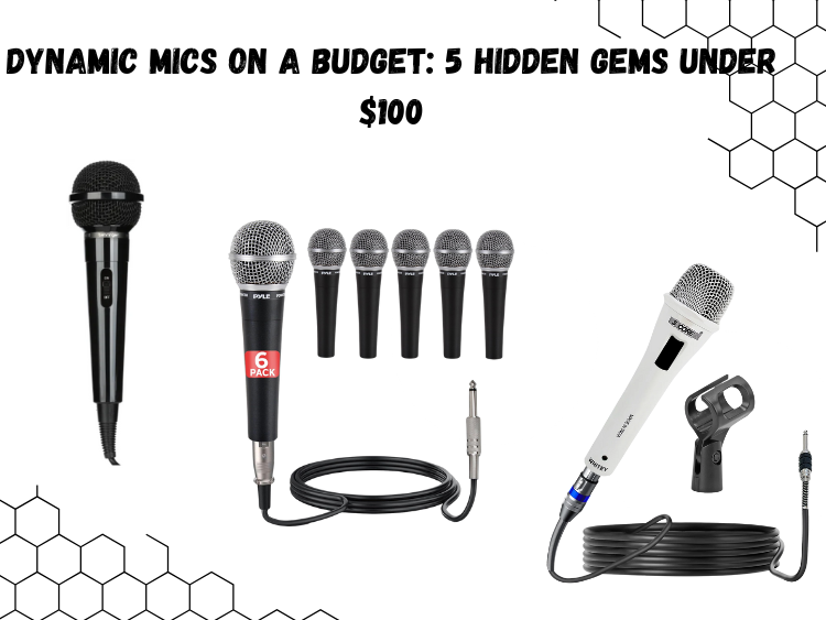 Dynamic Mics on a Budget 3 Hidden Gems Under $100