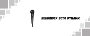 High Clarity Under Pressure Behringer BC110