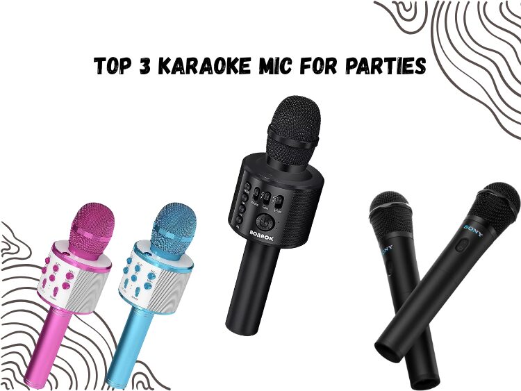 Top 3 Wireless Karaoke Mics for Parties No Lag