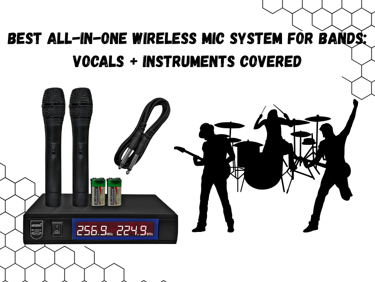 Best All-in-One Wireless Mic System for Bands Vocals + Instruments Covered