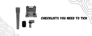 Quick Setup Checklist 