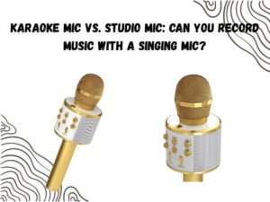 Karaoke Mic vs. Studio Mic Can You Record Music with a Singing Mic