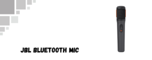 The image shows JBL bluetooth mic