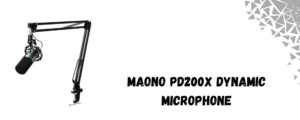 The image shows maono dynamic mic