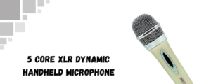 The image shows 5 core xlr mic